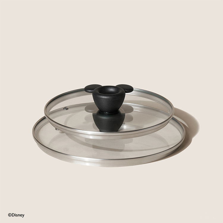 マイヤー　ディズニーモノクロームコレクション 28cm ガラスふた