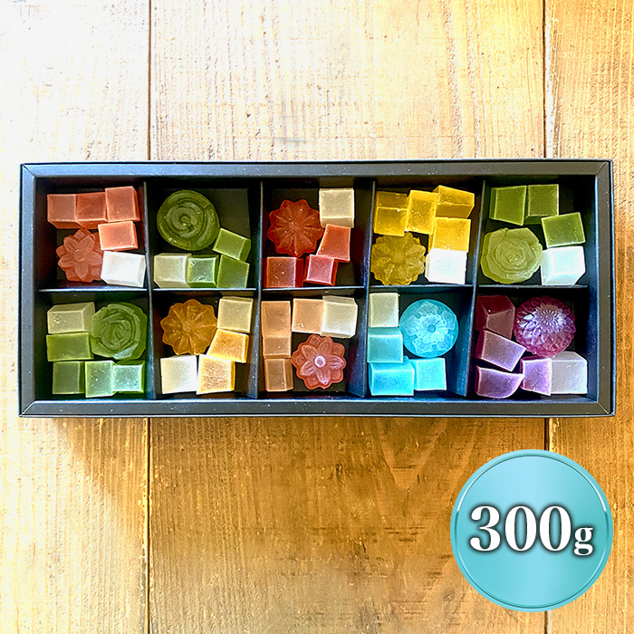 中津菓子かねい にじいろ琥珀 300g