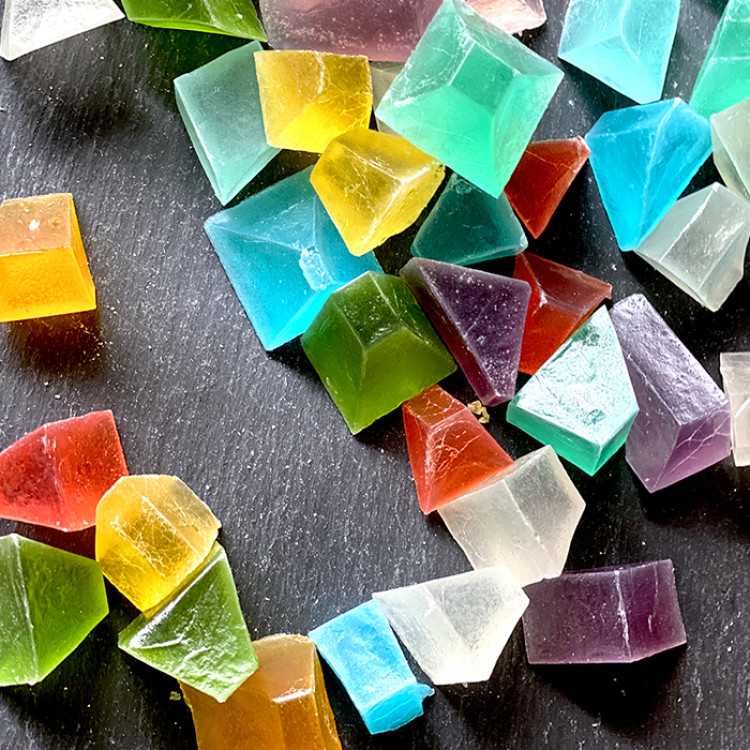 中津菓子かねい にじいろ琥珀 300g