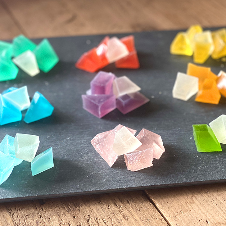 中津菓子かねい にじいろ琥珀 300g