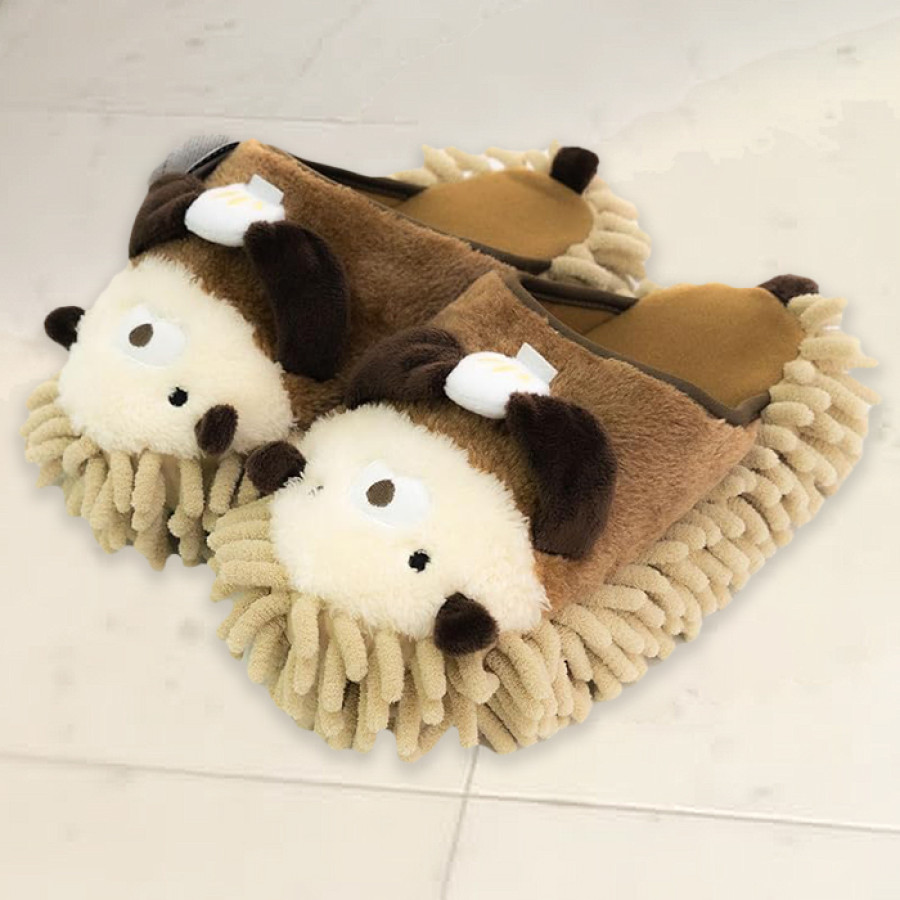 アニマルモップスリッパ  ハグモッピ ラッコ