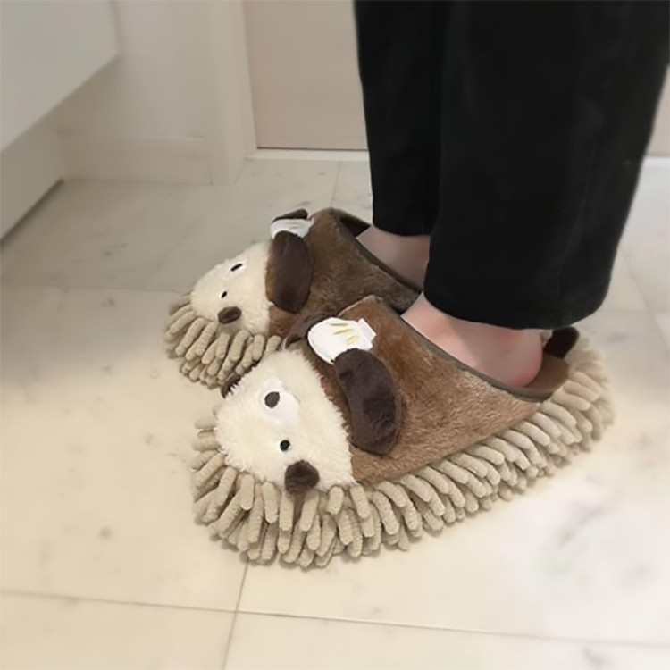 アニマルモップスリッパ  ハグモッピ ラッコ