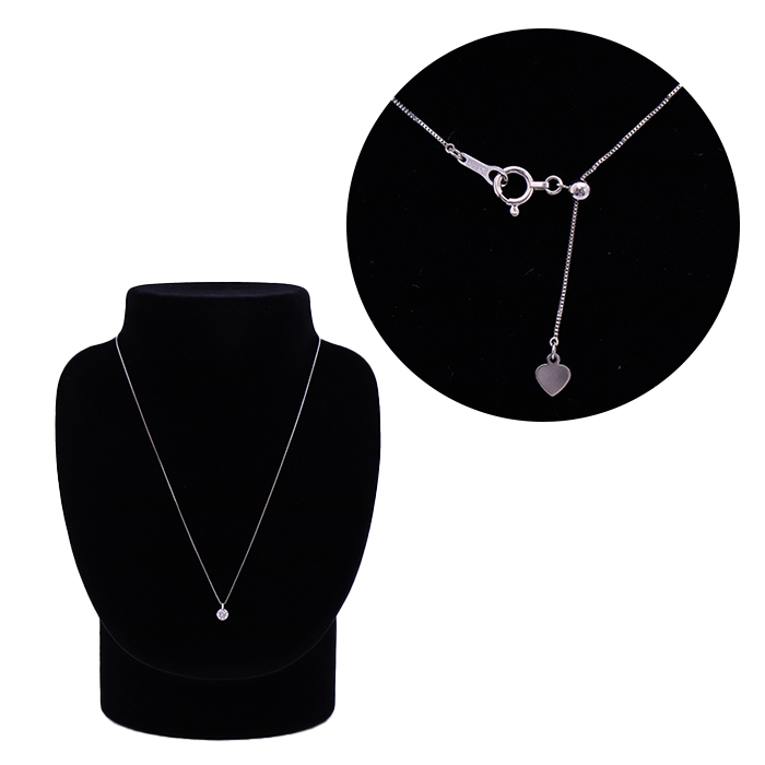 インターナリーフローレス・Dカラー・トリプルエクセレントカット0.5ctダイヤモンドペンダント