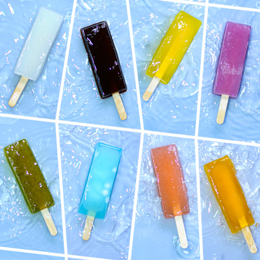 【お菓子の小山田】溶けないアイスくずバー20本セット