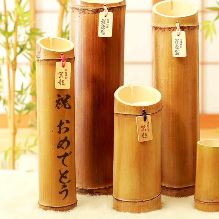 竹焼酎「篤姫」540ml 25度 メッセージ付き