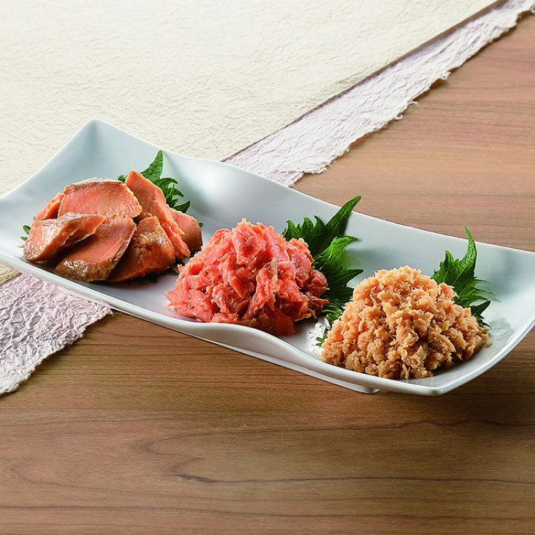 小川屋 ご飯にひとさじ3種さけ三昧セット(詰合せ)