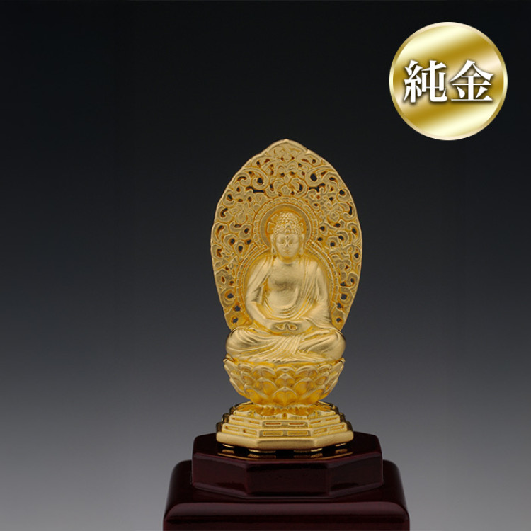 純金 お守りご本尊「阿弥陀如来」(戌・亥年)
