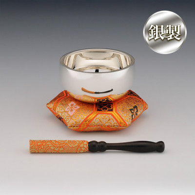 銀製 おりん 2.5寸