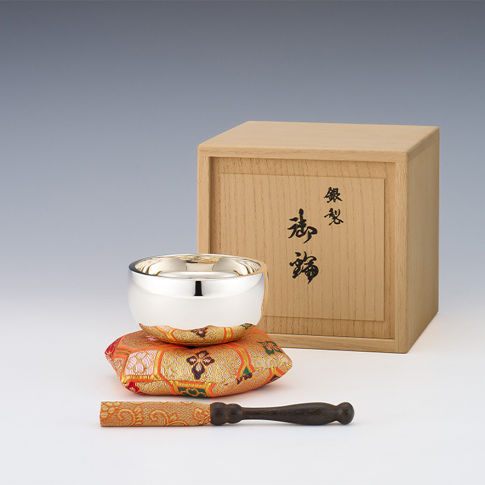 銀製 おりん 2.5寸