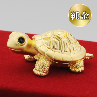 純金 福亀(小)