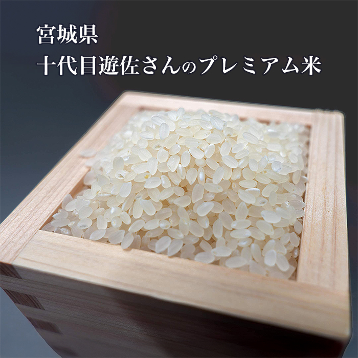宮城県 十代目遊佐さんのプレミアム米 <つや姫>10kg