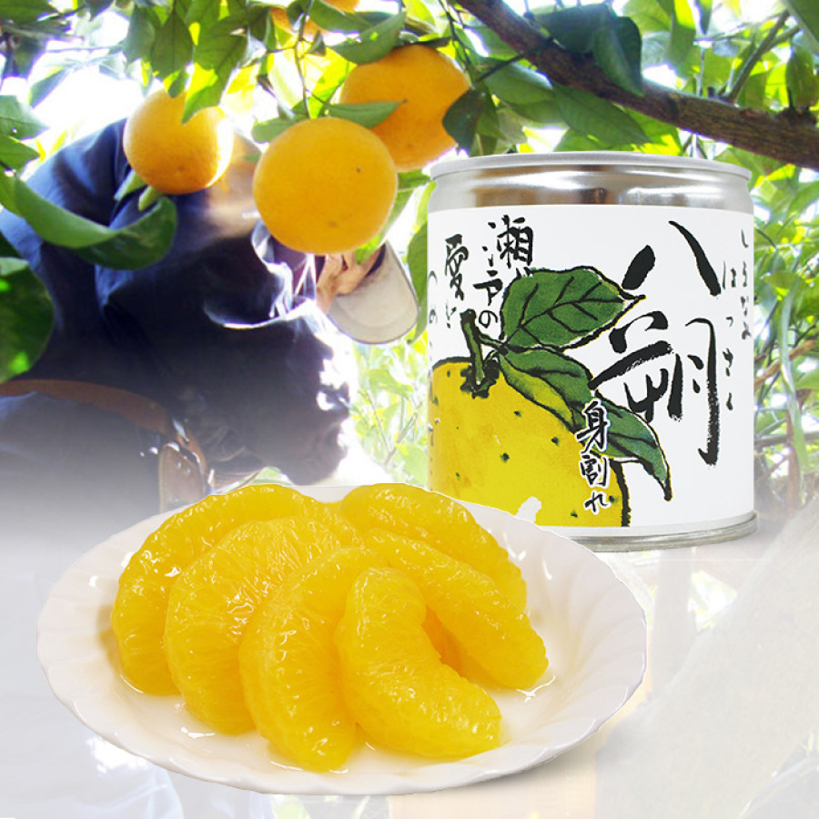 瀬戸内しまなみ柑橘物語 八朔缶詰6缶