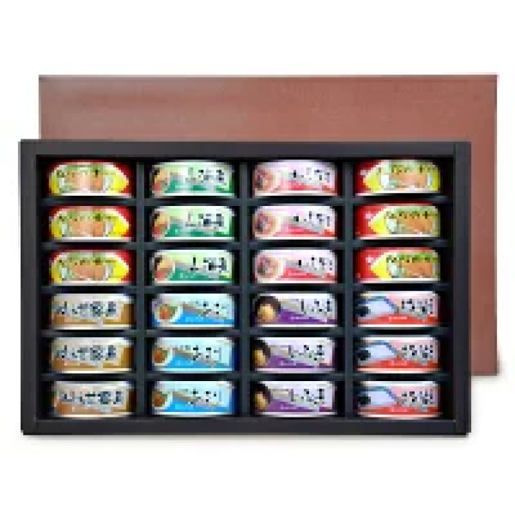 シンヤ 金沢ふくら屋 ふくら印 惣菜缶詰7種類24缶入り 味の匠Bセット