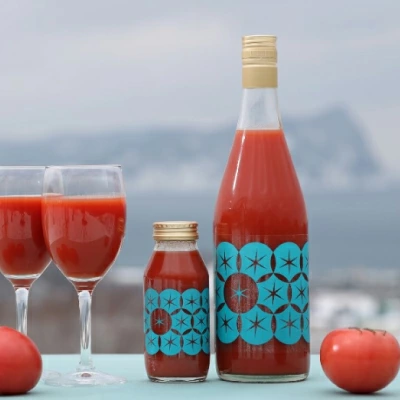 中野ファーム 北海道 トマトジュース 余市SUNSET 180ml &times; 5本 [ギフト箱入り]