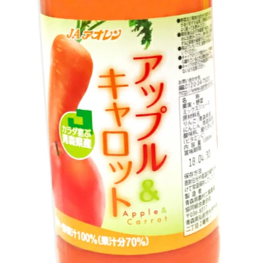 JAアオレン アップル＆キャロット 1L &times; 6本