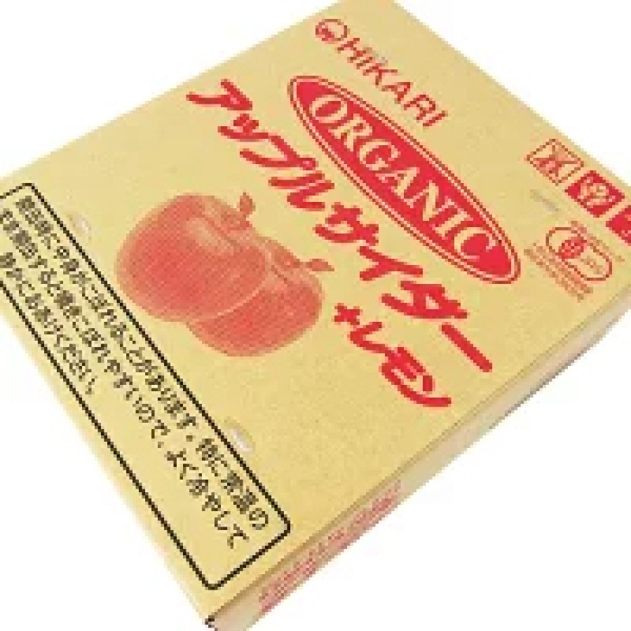 光食品 オーガニックアップルサイダー+レモン 250ml &times; 30本 ケース販売 有機JAS