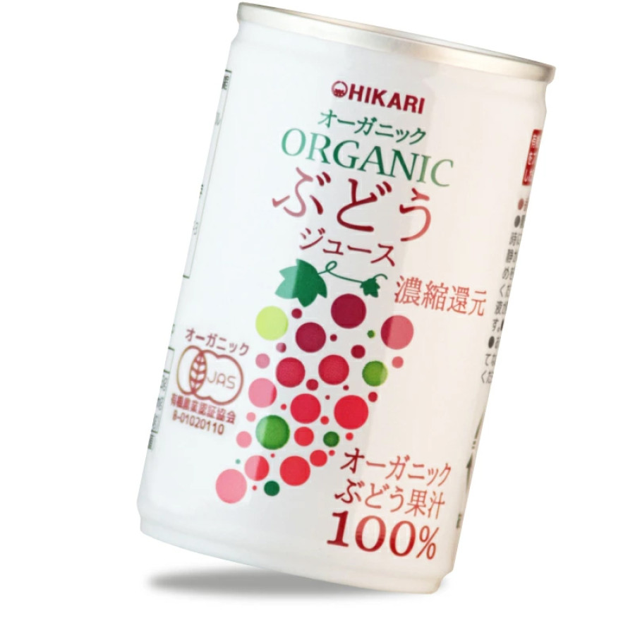 光食品 オーガニックぶどうジュース160g &times; 30本 有機JAS