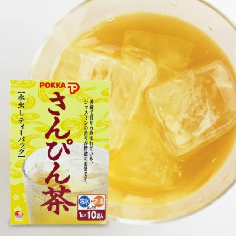 沖縄ポッカ 水出しさんぴん茶8g &times; 10袋 ティーバッグ