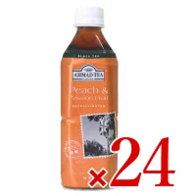 富永貿易 AHMAD アーマッドティー デカフェ ピーチパッション 500ml&times;24本