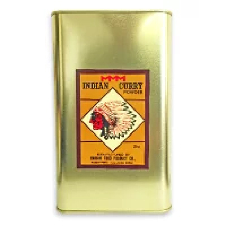 インデアン食品 純カレー粉 缶 2kg (2000g) [INDIAN CURRY POWDER]