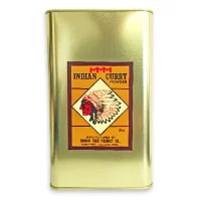 インデアン食品 純カレー粉 缶 2kg (2000g) [INDIAN CURRY POWDER]