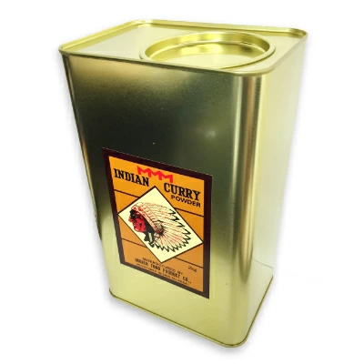 インデアン食品 純カレー粉 缶 2kg (2000g) [INDIAN CURRY POWDER]