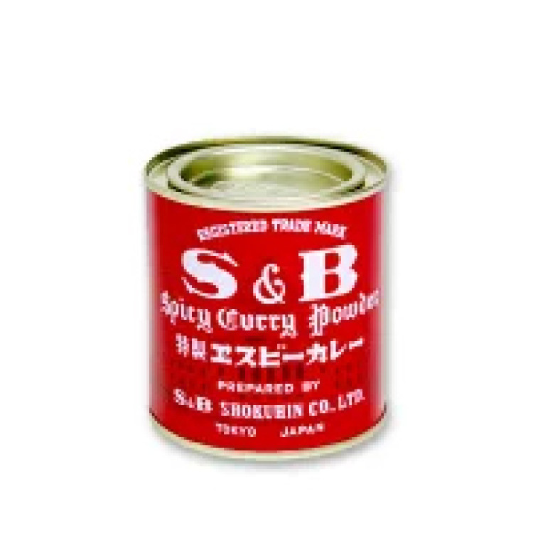 S＆B 赤缶 カレー粉 84g [ヱスビー食品]