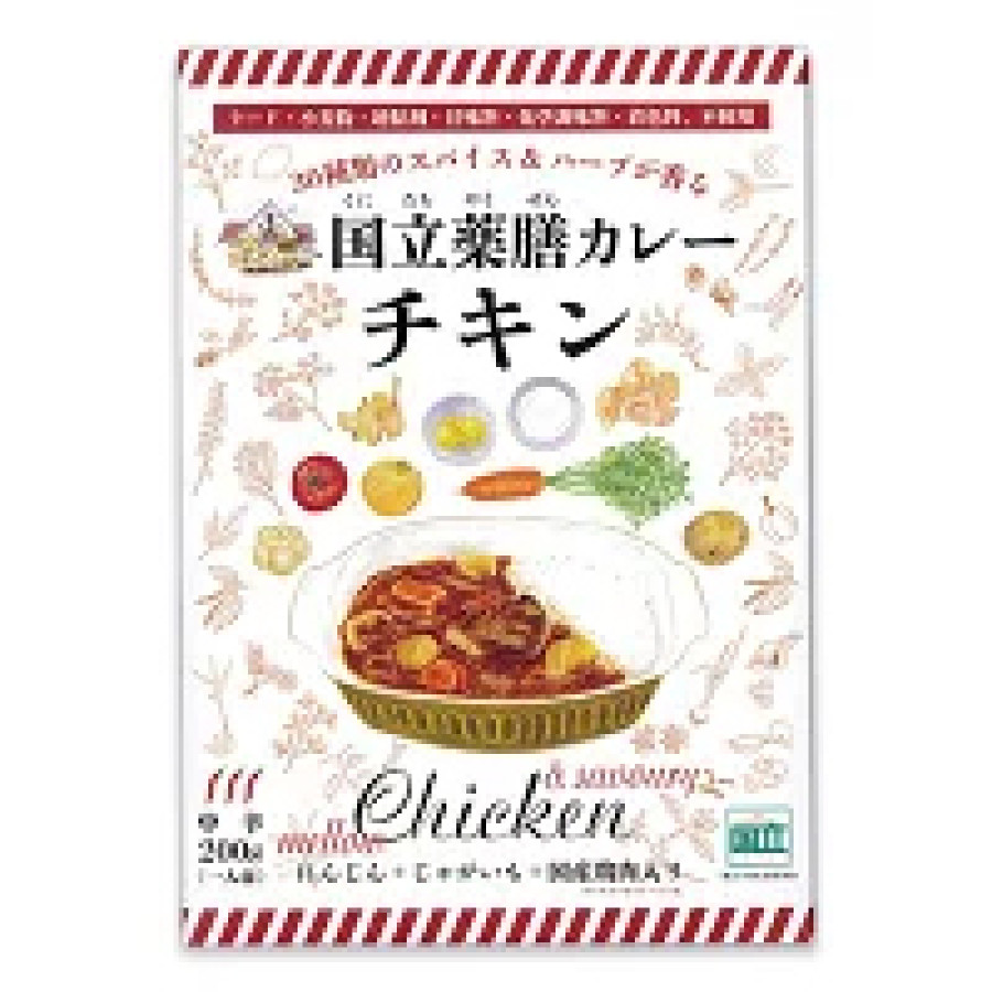 AKプラス 国立薬膳カレーチキン 200g