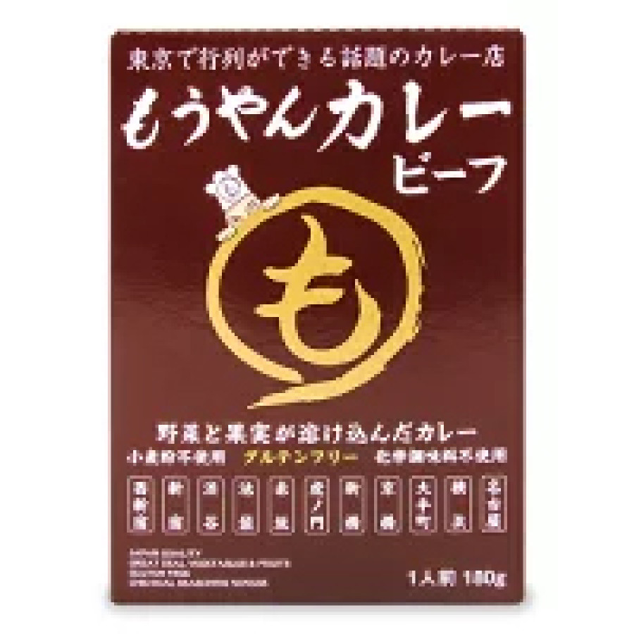 コスモ食品 もうやんカレー ビーフ 180g