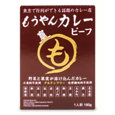コスモ食品 もうやんカレー ビーフ 180g