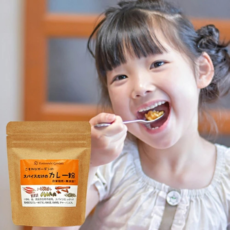 こもれびガーデン スパイスだけのカレー粉 90g 袋