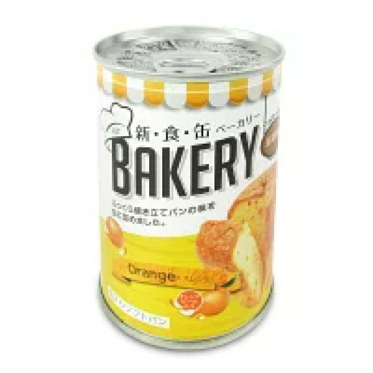 アスト 新食缶ベーカリー 缶入りソフトパン・オレンジ 100g