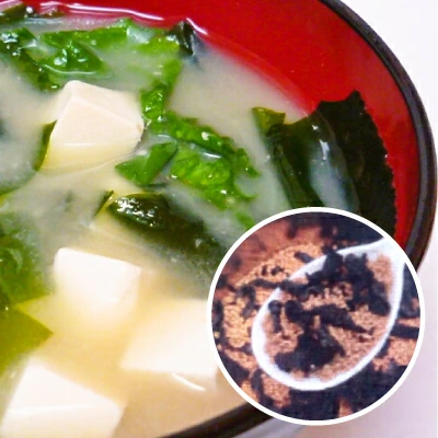 かねさ 備蓄 顆粒みそ汁 わかめ 約25杯分 189g インスタント みそ汁