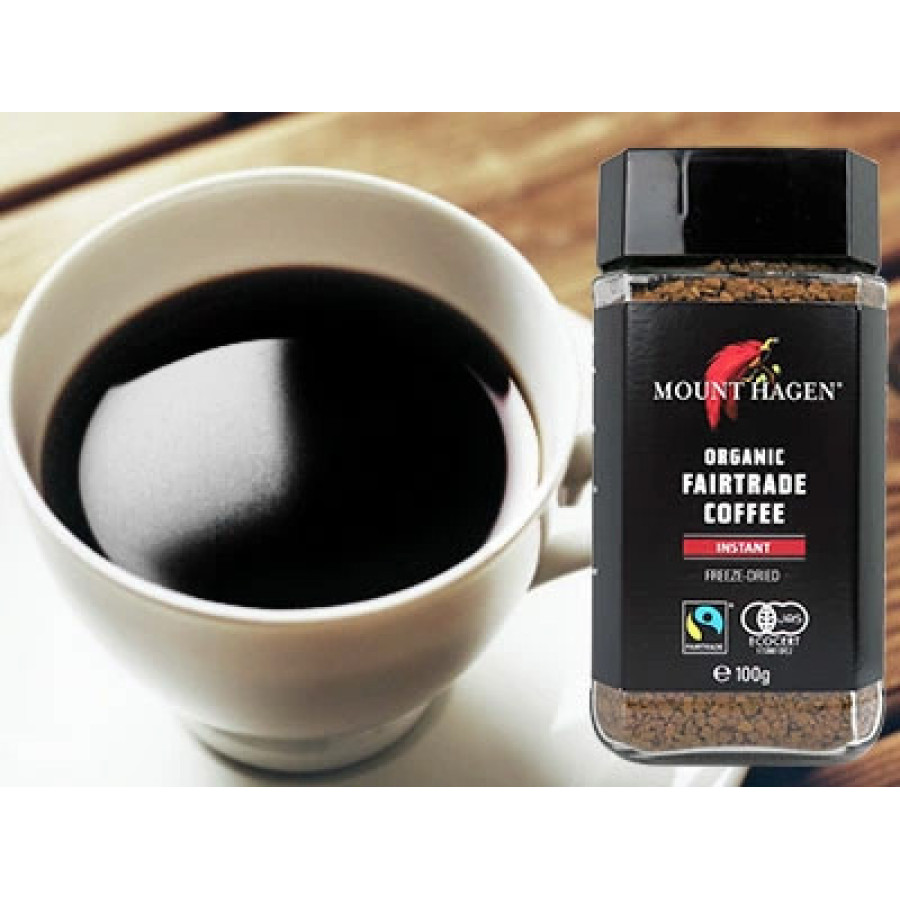 マウントハーゲン オーガニック フェアトレード インスタントコーヒー 100g 有機JAS