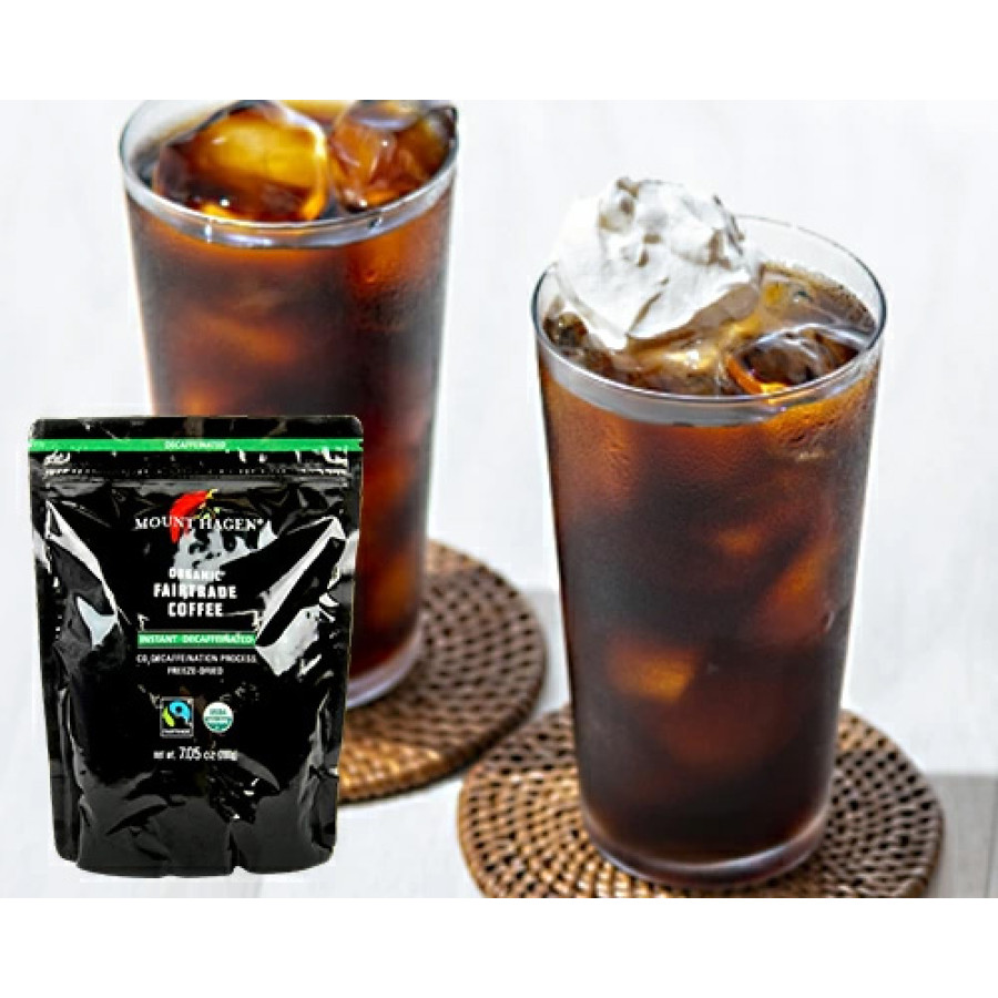 マウントハーゲン オーガニック フェアトレード カフェインレス インスタントコーヒー 詰め替え用