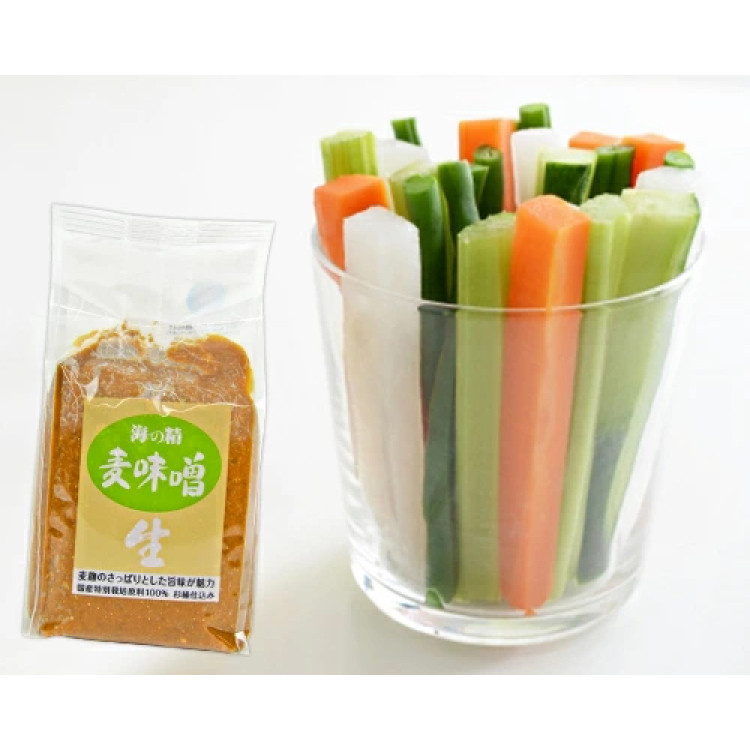 海の精 麦味噌 1kg
