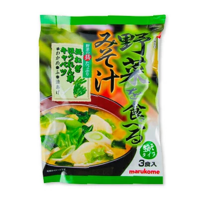 マルコメ 野菜を食べる みそ汁 3食入り