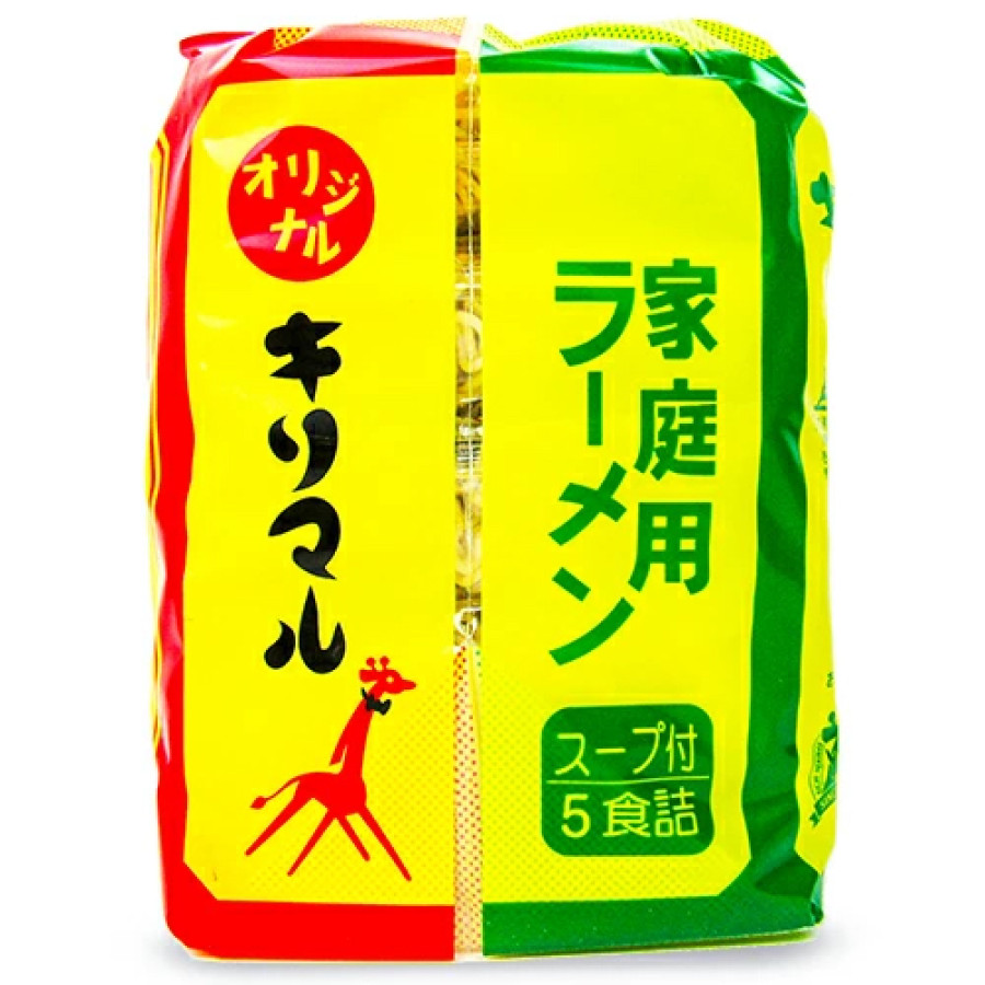 小笠原製粉 キリマル 家庭用ラーメン オリジナル(5食入・スープ付)