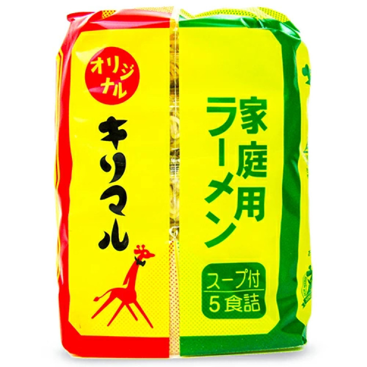 小笠原製粉 キリマル 家庭用ラーメン オリジナル(5食入・スープ付)
