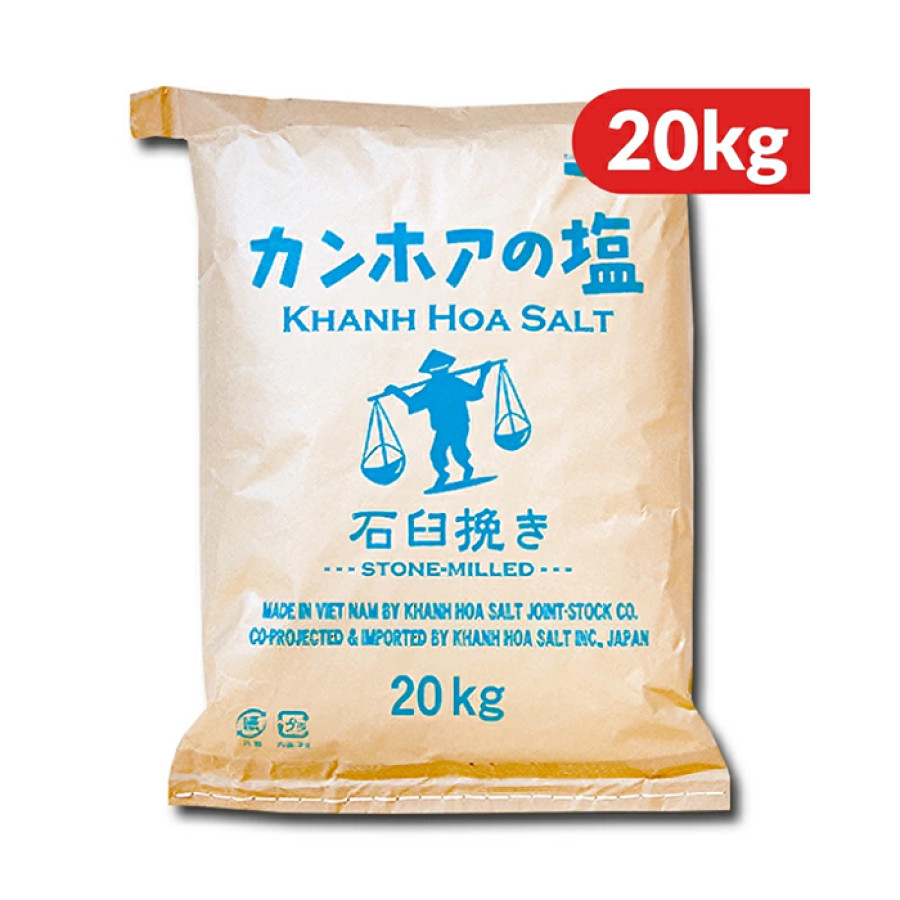 カンホアの塩 石臼挽き 20kg [業務用]