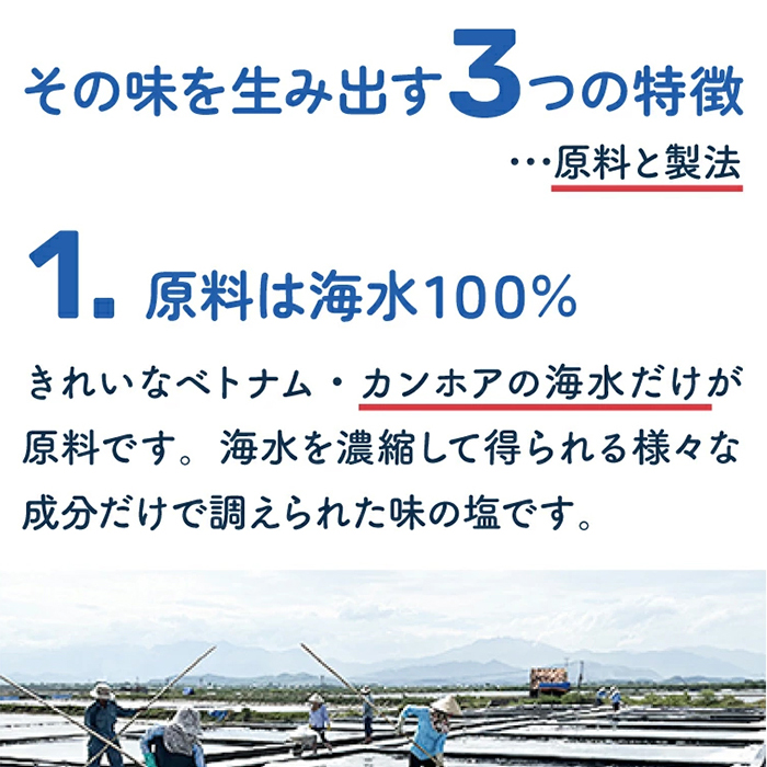 カンホアの塩 石臼挽き 20kg [業務用]