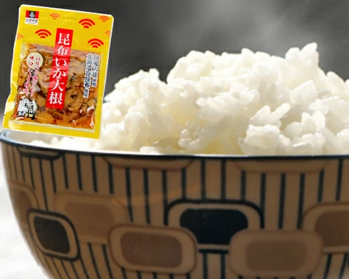 会津天宝醸造 天宝 昆布いか大根 120g 醤油漬け