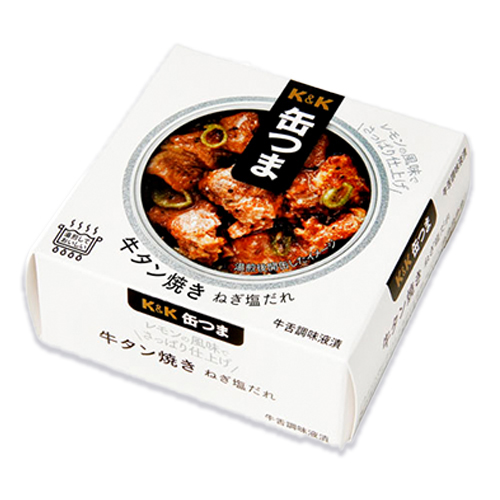 K＆K 缶つま 牛タン焼き ねぎ塩だれ 60g