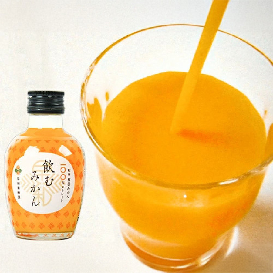 早和果樹園 飲むみかん 180ml&times;3本