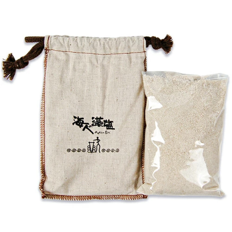 海人の藻塩 布袋 300g
