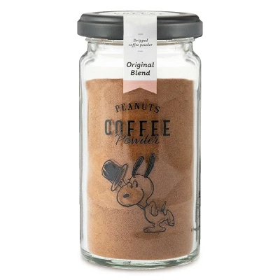 パウダーフーズフォレスト PEANUTS coffee スヌーピー コーヒー オリジナルブレンド 瓶 45g