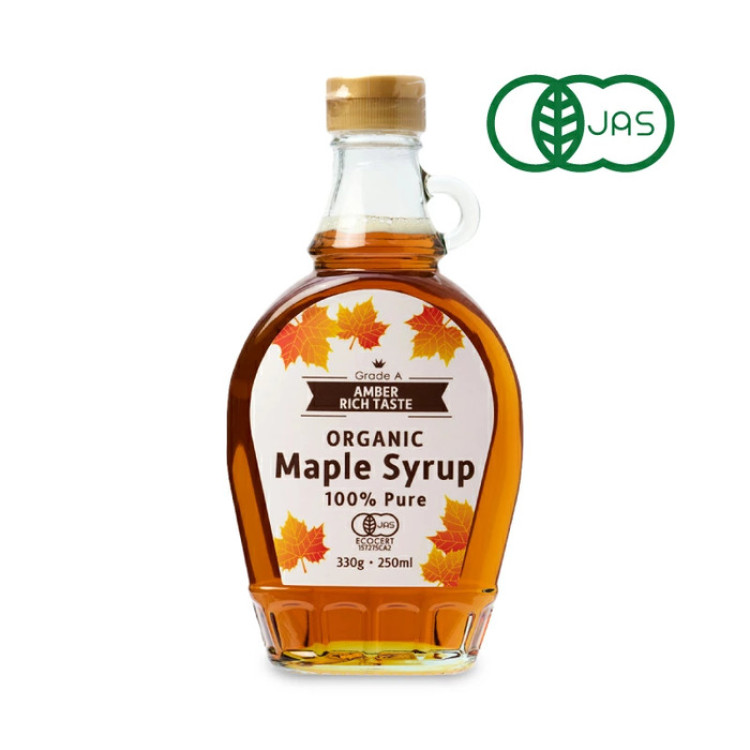 ムソー むそう商事 オーガニックメープルシロップ 330g 有機JAS