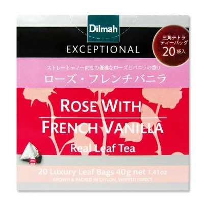 ワルツ ディルマ《エクセプショナル》ローズ・フレンチ・バニラ 2g&times;20袋 ティーバッグ