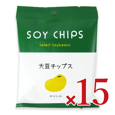 コッチラボ 大豆チップス のりしお 25g×15個 ケース販売