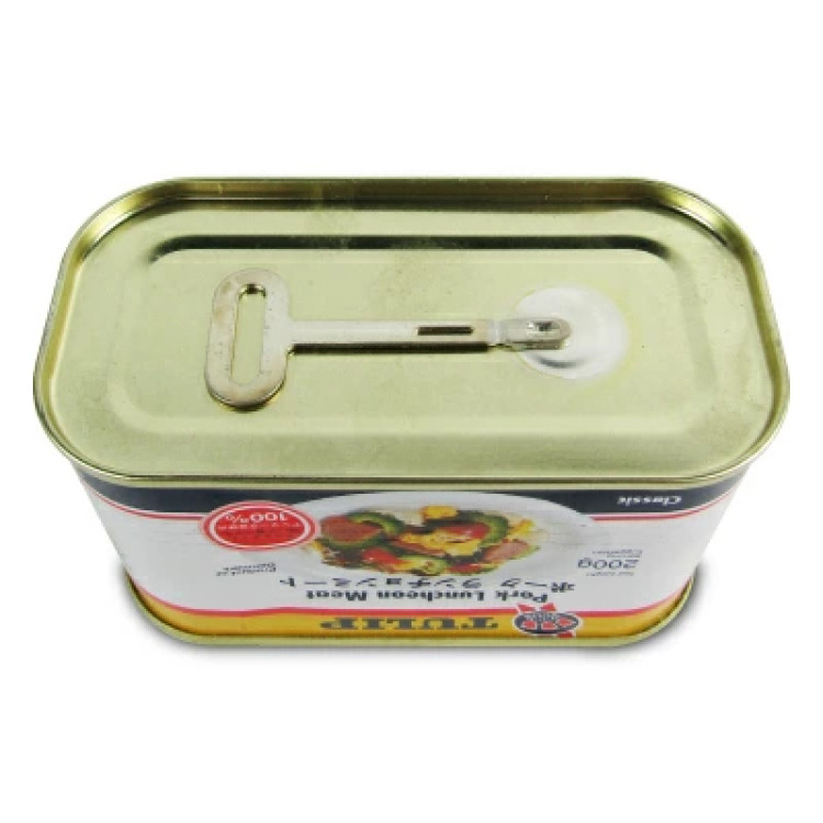 明治屋 TULIP チューリップ ランチョンミート 缶 200g